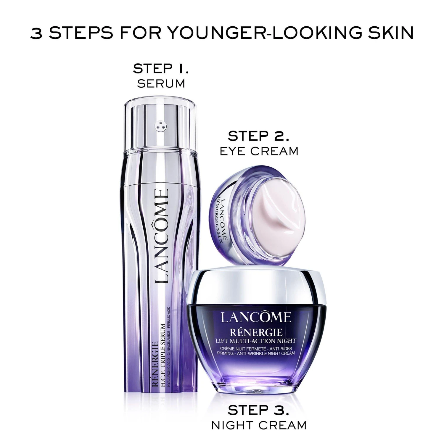 Lancome Rénergie Multi-Action Lift And Firm Anti-Aging Night Cream Moisturizer 6 Lancome Rénergie Multi-Action Lift And Firm Anti-Aging Night Cream Moisturizer - Image 6