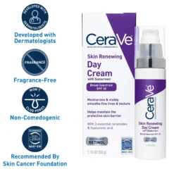 Cerave Skin Renewing Day Cream SPF 30 -Deals Nude Flair Store 2502813cm alt01