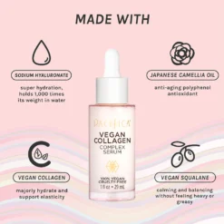 Vegan Collagen Complex Face Serum With Hyaluronic Acid