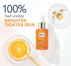 Roc Vitamin C Brightening Serum For Dark Spots & Uneven Tone 1.7 Oz