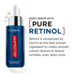 L'Oreal Revitalift Derm Intensives Night Serum With 0.3% Pure Retinol -Deals Nude Flair Store 2569947 alt05