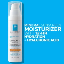 LA ROCHE-POSAY Anthelios Mineral SPF 30 Face Moisturizer With Hyaluronic Acid -Deals Nude Flair Store 2575538cm alt03