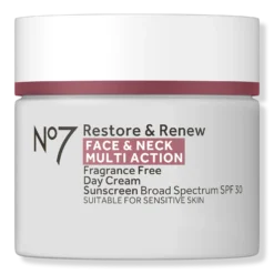 Restore & Renew Face & Neck Multi Action Fragrance Free Cream SPF 30 -Deals Nude Flair Store 2582678