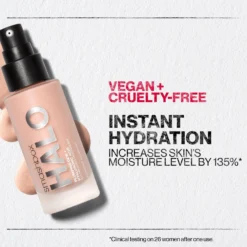 Smashbox Halo Plumping Dew Illuminating Moisturizer + Hyaluronic Acid -Deals Nude Flair Store 2584377cm alt04