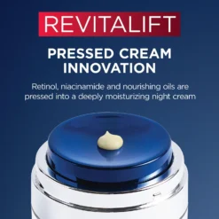 L'Oreal Revitalift Pressed Night Moisturizer With Retinol -Deals Nude Flair Store 2586902 alt05