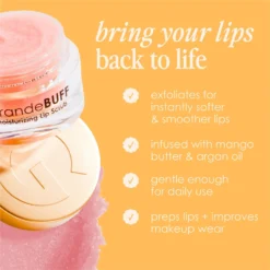 GrandeBUFF Moisturizing Lip Scrub -Deals Nude Flair Store 2596475cm alt02