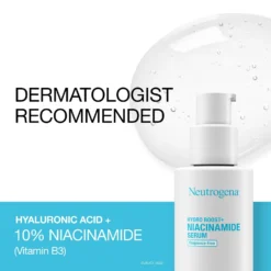 Neutrogena Hydro Boost+ Niacinamide Face Serum - Fragrance Free
