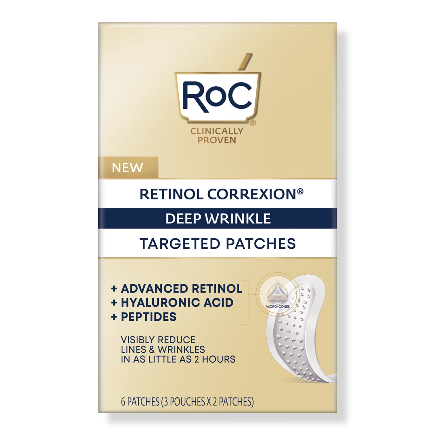 Roc Retinol Correxion Deep Wrinkle Targeted Patches 2 Roc Retinol Correxion Deep Wrinkle Targeted Patches - Image 2