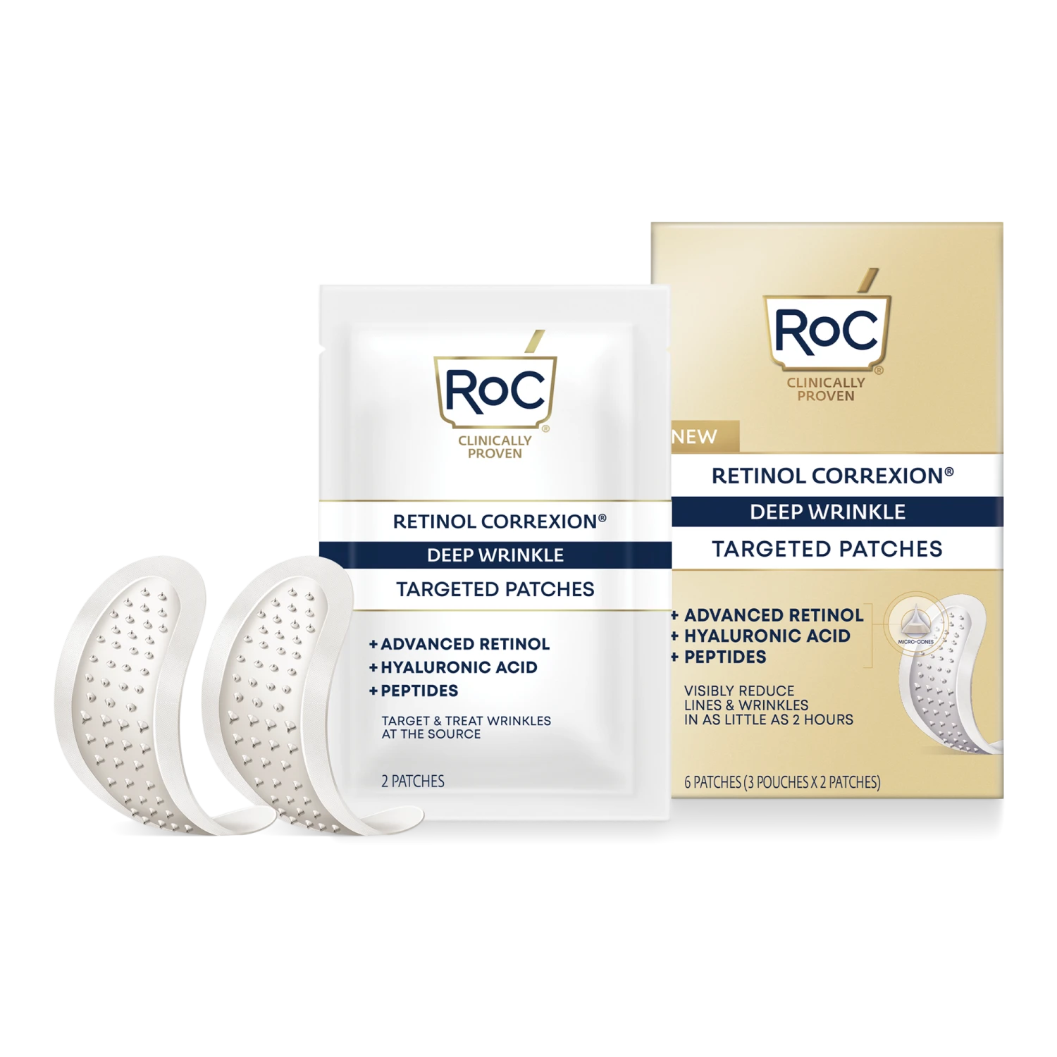 Roc Retinol Correxion Deep Wrinkle Targeted Patches 4 Roc Retinol Correxion Deep Wrinkle Targeted Patches - Image 4