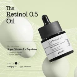 Cosrx The Retinol 0.5 Oil With Super Vitamin E + Squalane -Deals Nude Flair Store 2607856 alt01